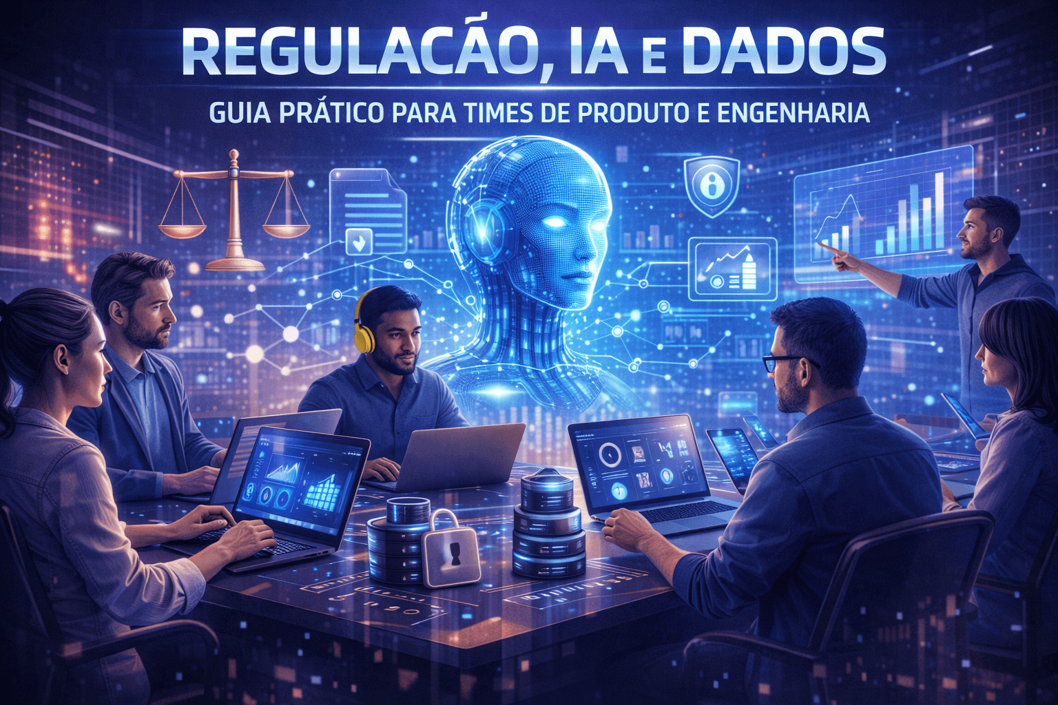 Regulacao, IA e dados: guia pratico para times de produto e engenharia